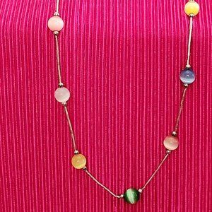 Cat's Eye Vintage Necklace